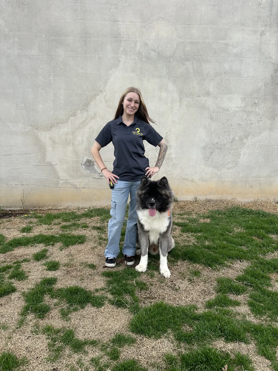 Liz, dog trainer at Tip Top K9 DFW, serving Fort Worth and Southlake